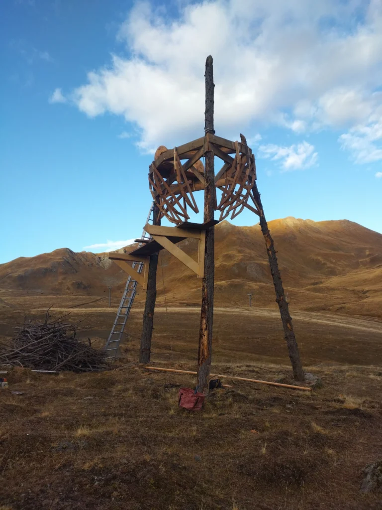 Nid du Gypaete - Val d'Isère - réalisation Dreamwood Outdoor